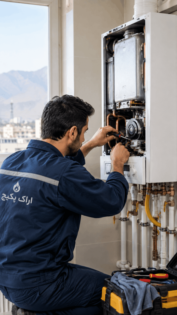 تعمیر کار اراک پکیج